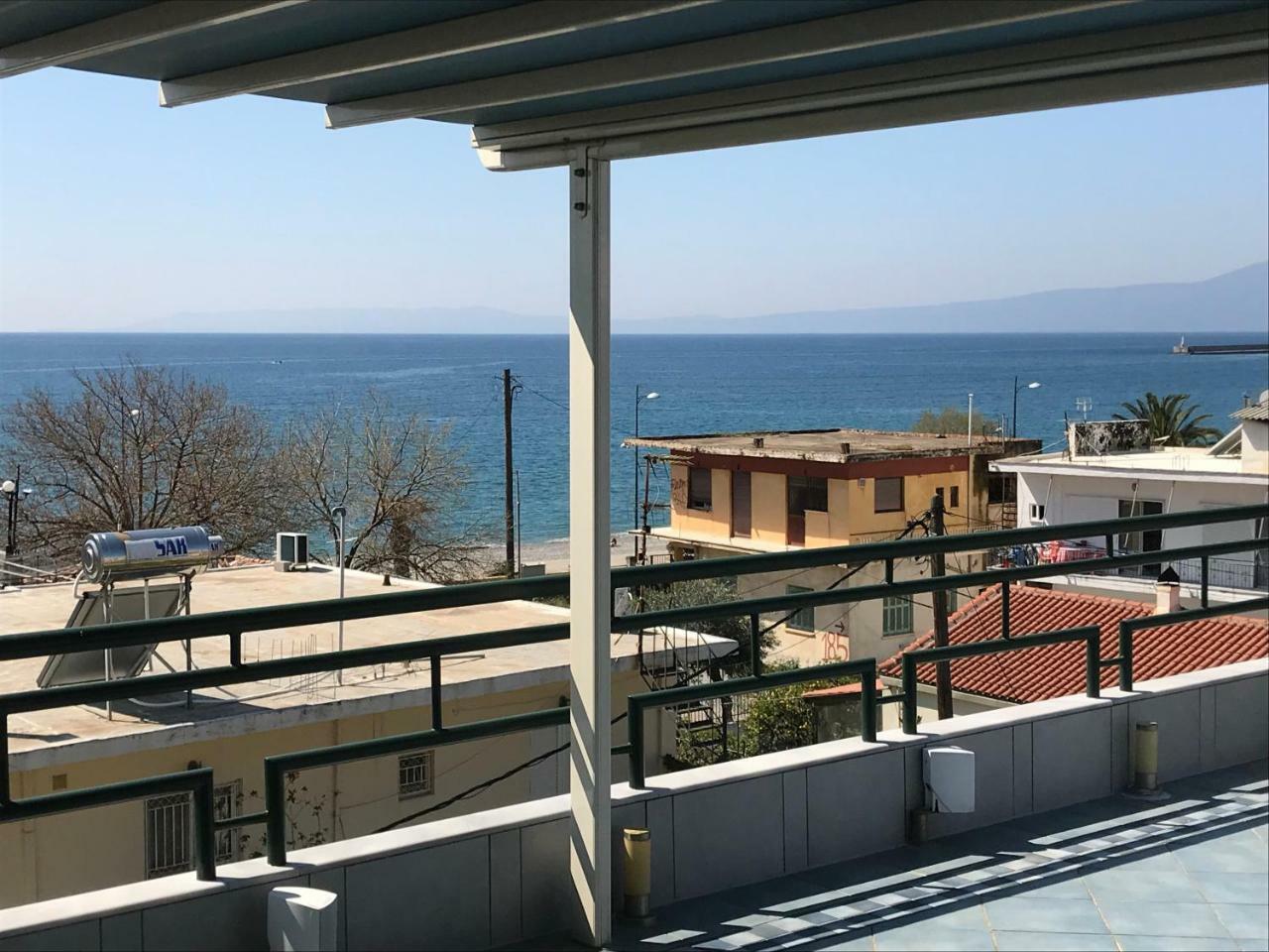 Tg Kalamata Beach Studio With Sea View Terrace Exterior foto