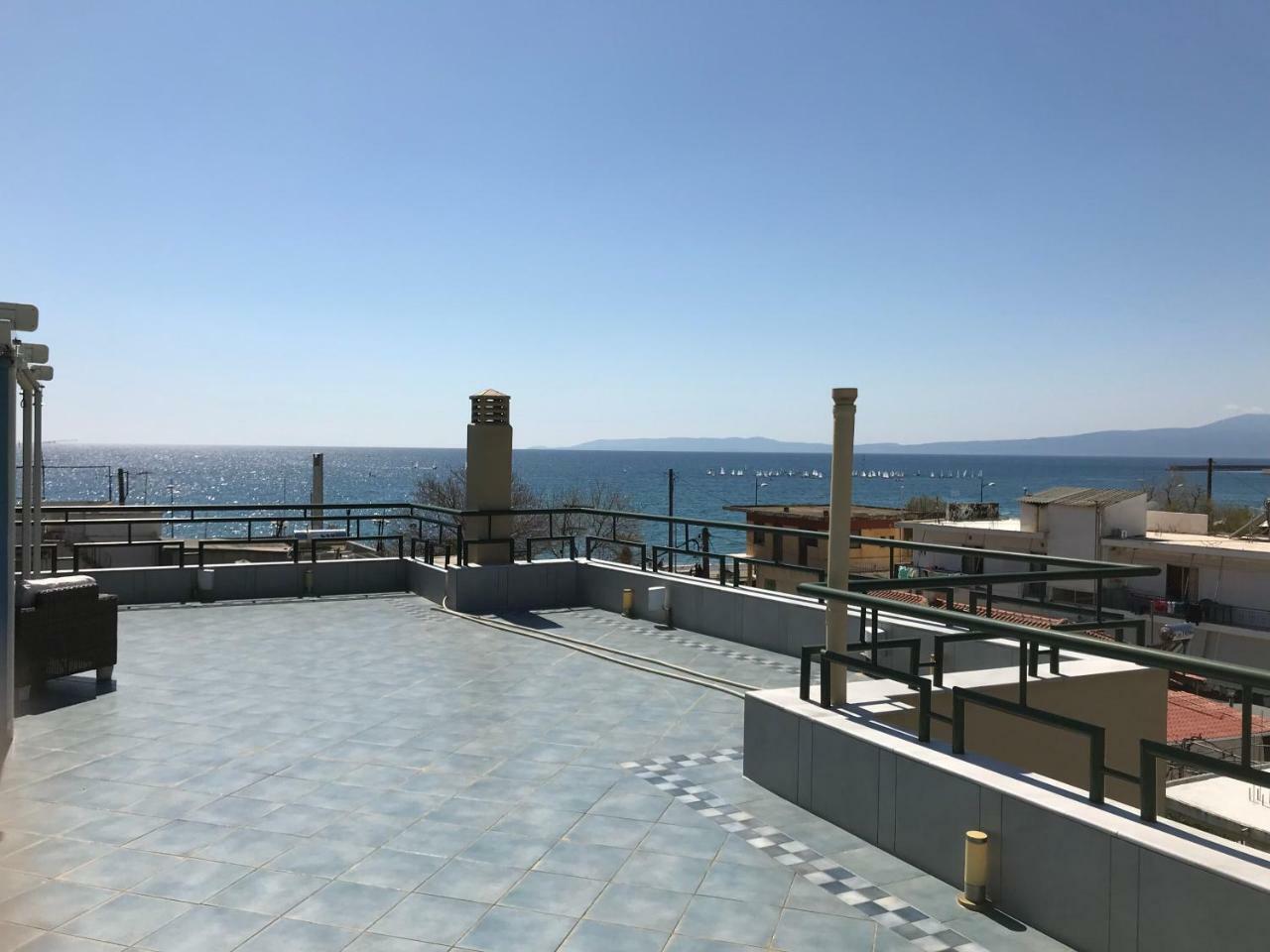 Tg Kalamata Beach Studio With Sea View Terrace Exterior foto